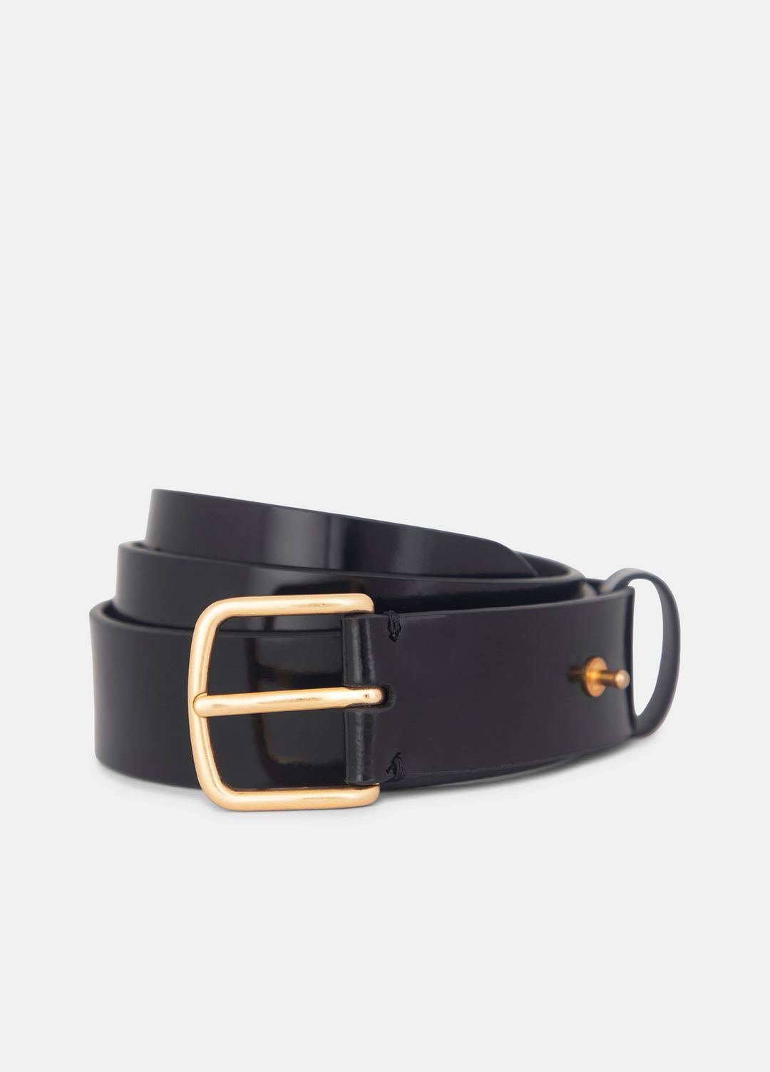 Women's 32mm Smooth Leather Belt in Belts