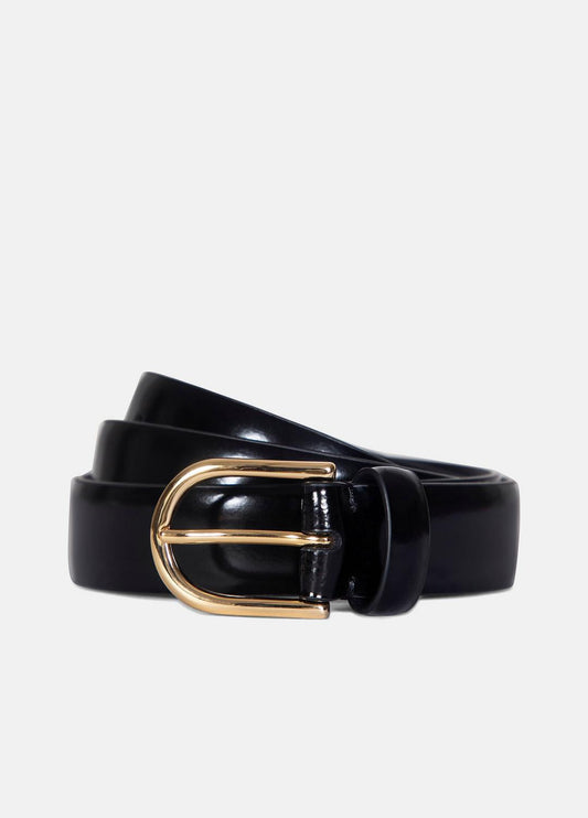 Women’s 25mm Spazzolato Leather Belt in Belts