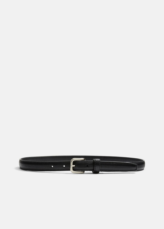 Women's Skinny Leather Belt in Accessories