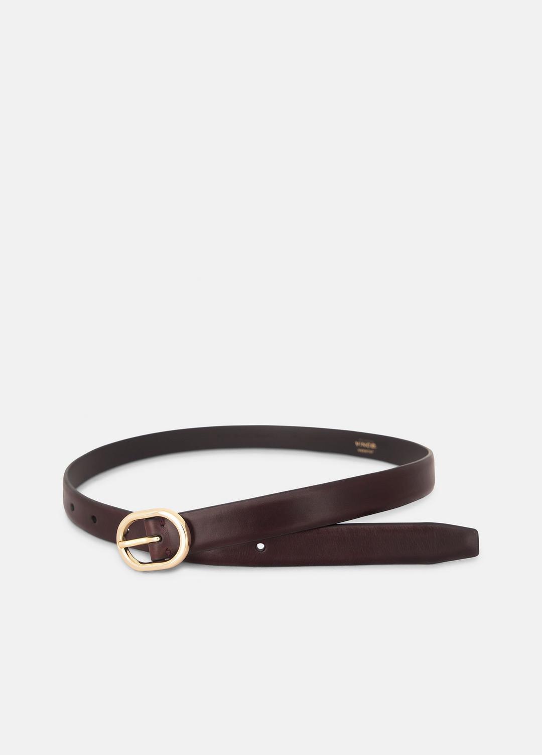 Women's 20mm Spazzolato Leather Belt in Belts