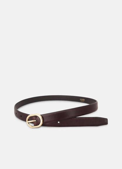 Women's 20mm Spazzolato Leather Belt in Belts
