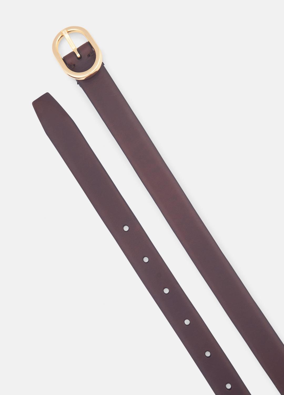 Women's 20mm Spazzolato Leather Belt in Belts