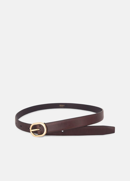 Women's 20mm Spazzolato Leather Belt in Belts