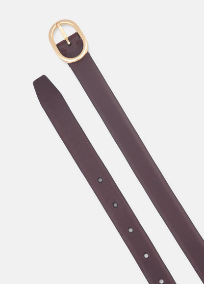 Women's 20mm Spazzolato Leather Belt in Belts