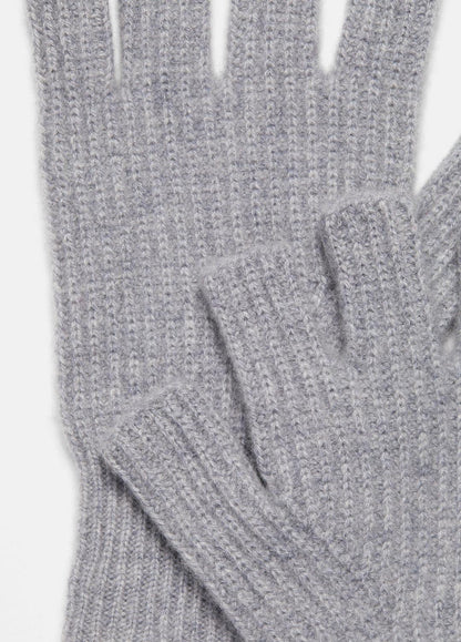 Plush Cashmere Rib-Knit Fingerless Glove in Gloves