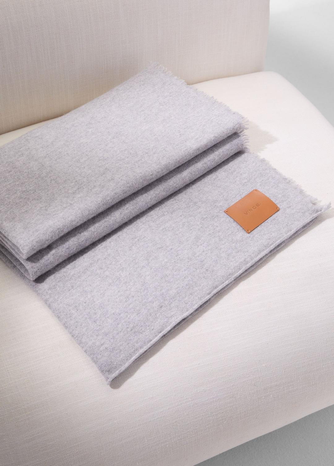 Cashmere Reverse Jersey Throw in Pillows & Blankets