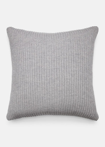 Wool and Cashmere Cardigan-Stitch Pillow in Pillows & Blankets