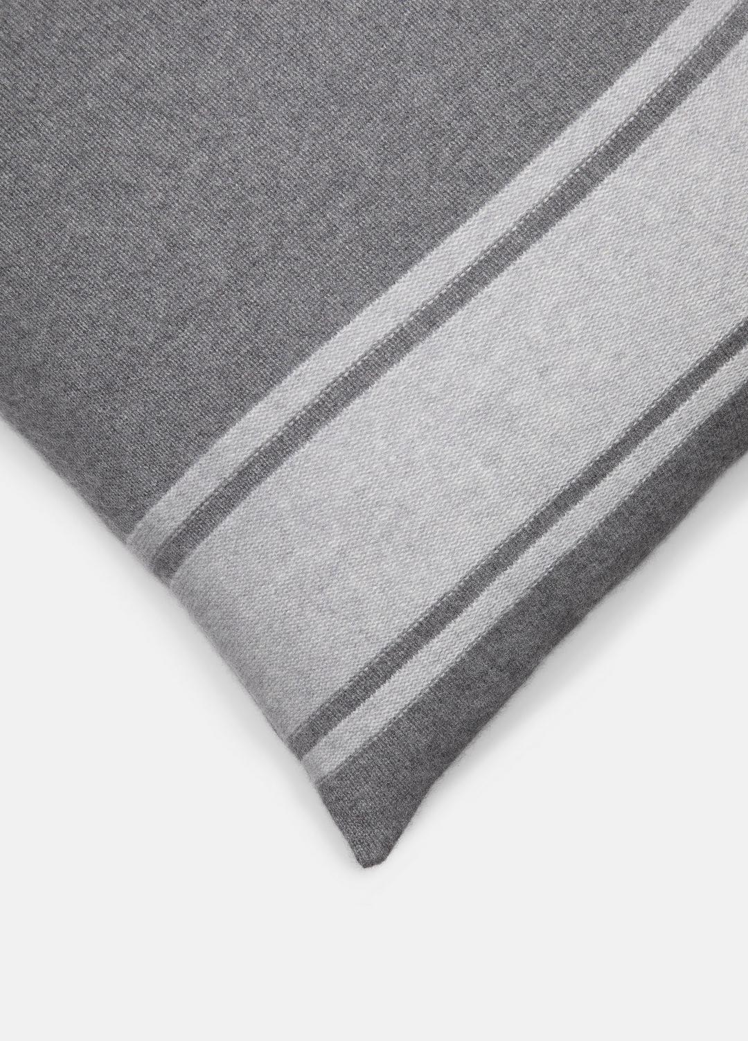 Cashmere Jersey Stripe Pillow in Pillows & Blankets