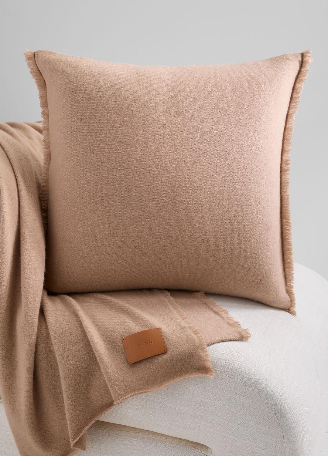 Cashmere Reverse Jersey Pillow in Pillows & Blankets
