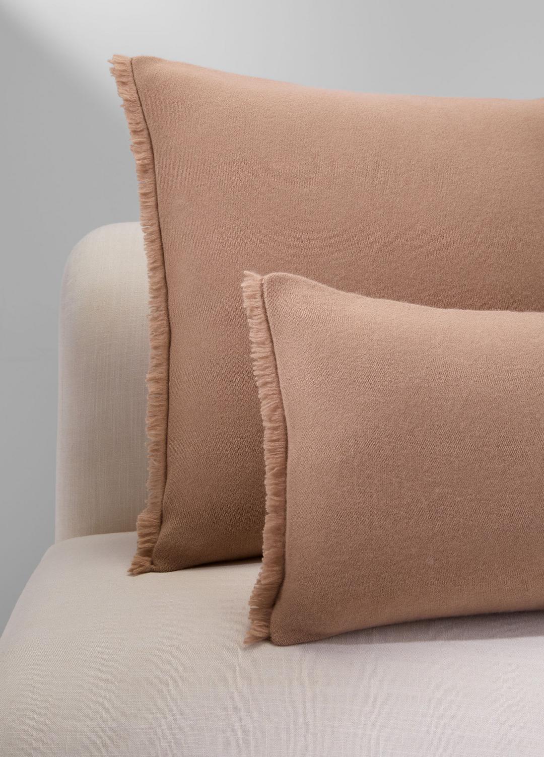 Cashmere Reverse Jersey Pillow in Pillows & Blankets
