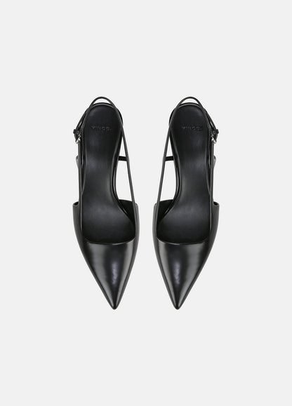 Bianca Leather Slingback Heel in Vince Products Women