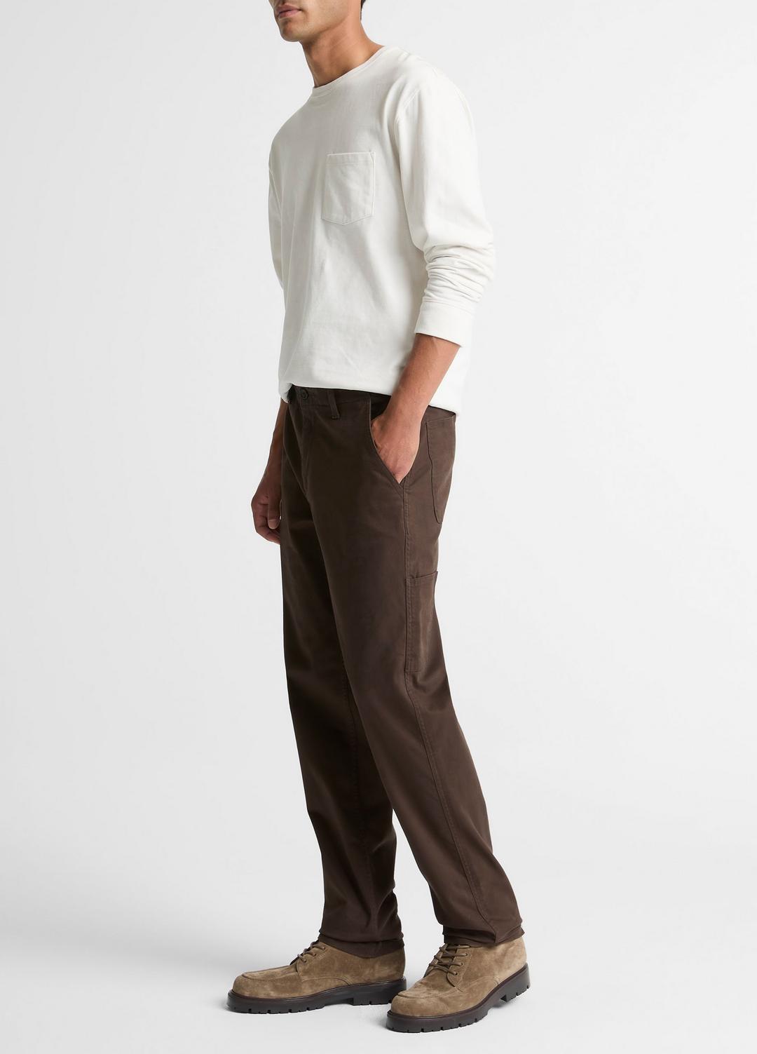 Owen Athletic Stretch-Cotton Utility Pant in Trousers
