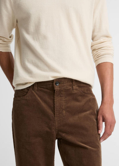 Dylan Slim 5-Pocket Stretch-Cotton Corduroy Pant in Trousers