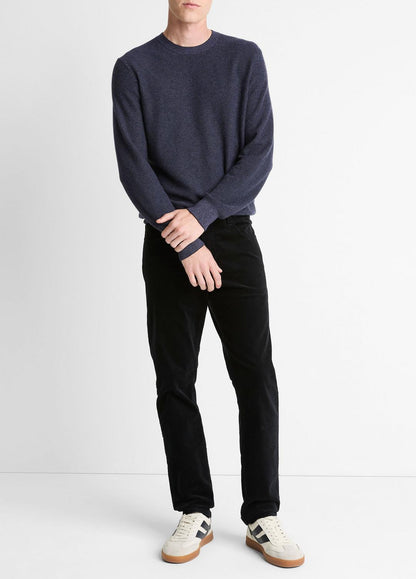 Geo-Jacquard Wool-Blend Crew Neck Sweater in Crew Neck