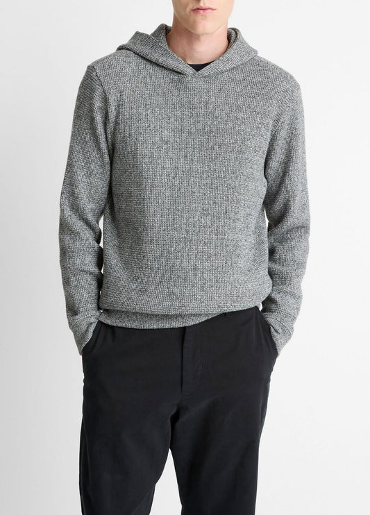Brushed Waffle Hoodie in Sweatshirts & Hoodies