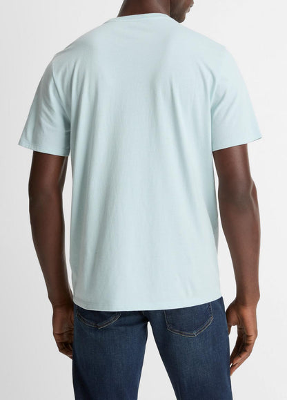 Pima Cotton Crew Neck T-Shirt in Short Sleeve