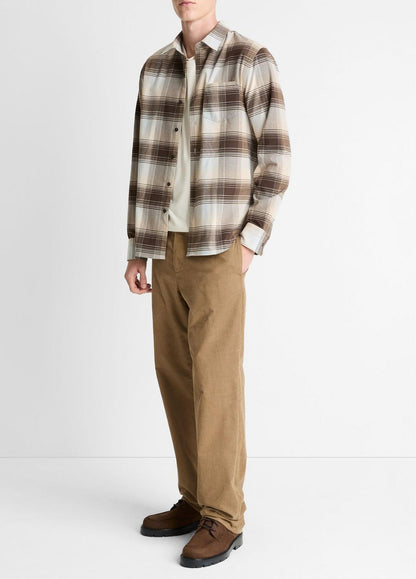 Missoula Plaid Button-Front Shirt in Long Sleeve