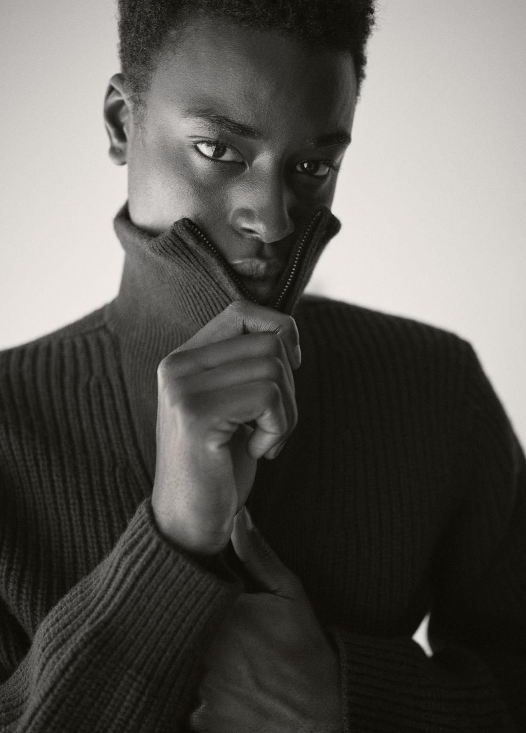 Heirloom Shaker Wool-Cashmere Quarter-Zip Sweater in Quarter Zip