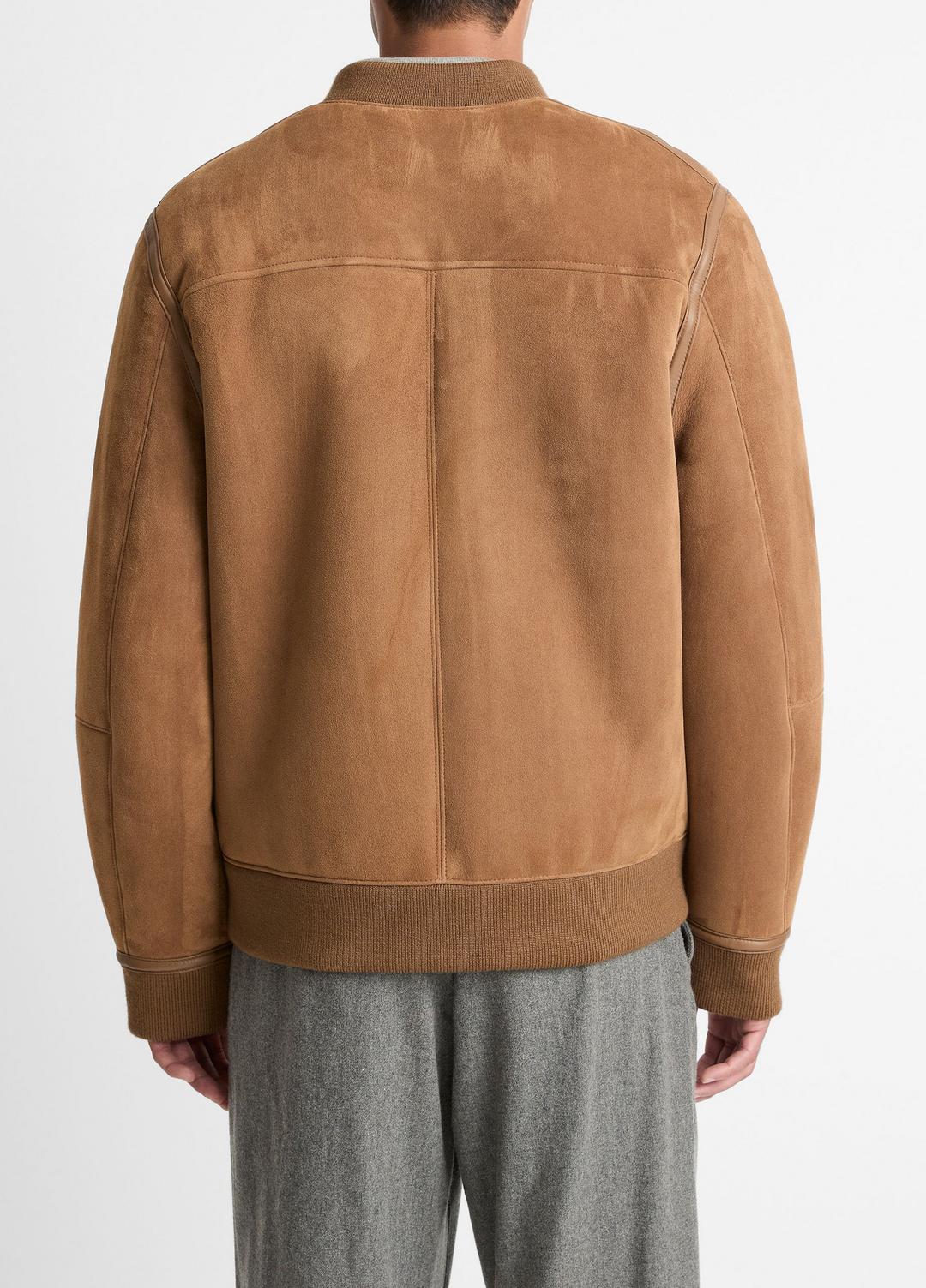 Shearling Bomber Jacket in Jackets