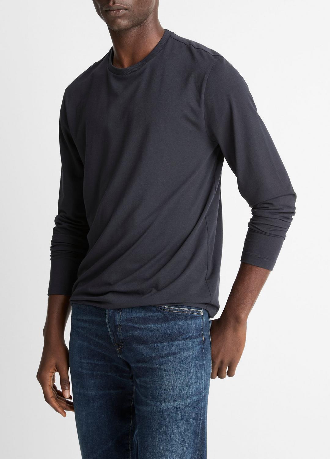 Triblend Jersey Long-Sleeve T-Shirt in Long Sleeve