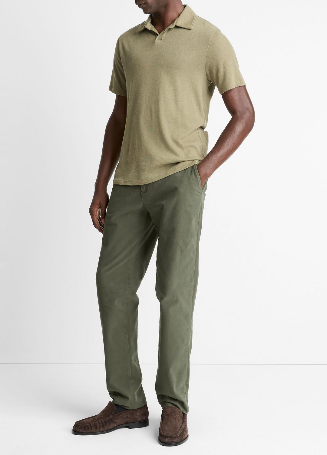 Owen Athletic Stretch-Cotton Pant in Trousers