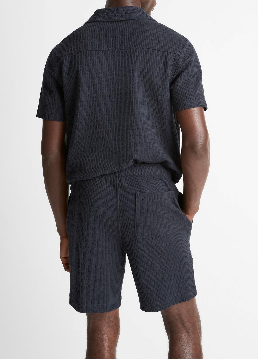 Seersucker-Knit Stretch-Cotton Short in Shorts