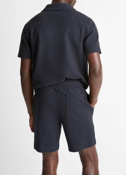 Seersucker-Knit Stretch-Cotton Short in Shorts