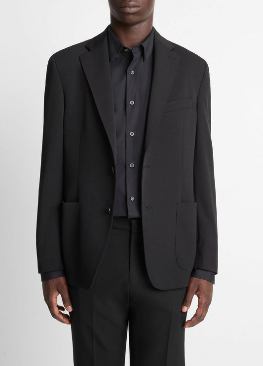 Stretch-Wool Relaxed Sport Coat in Blazers
