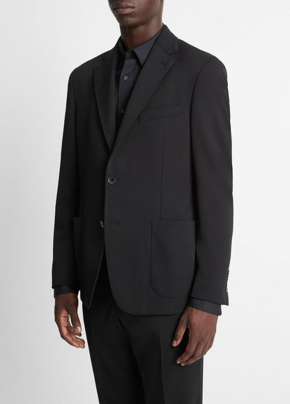 Stretch-Wool Relaxed Sport Coat in Blazers