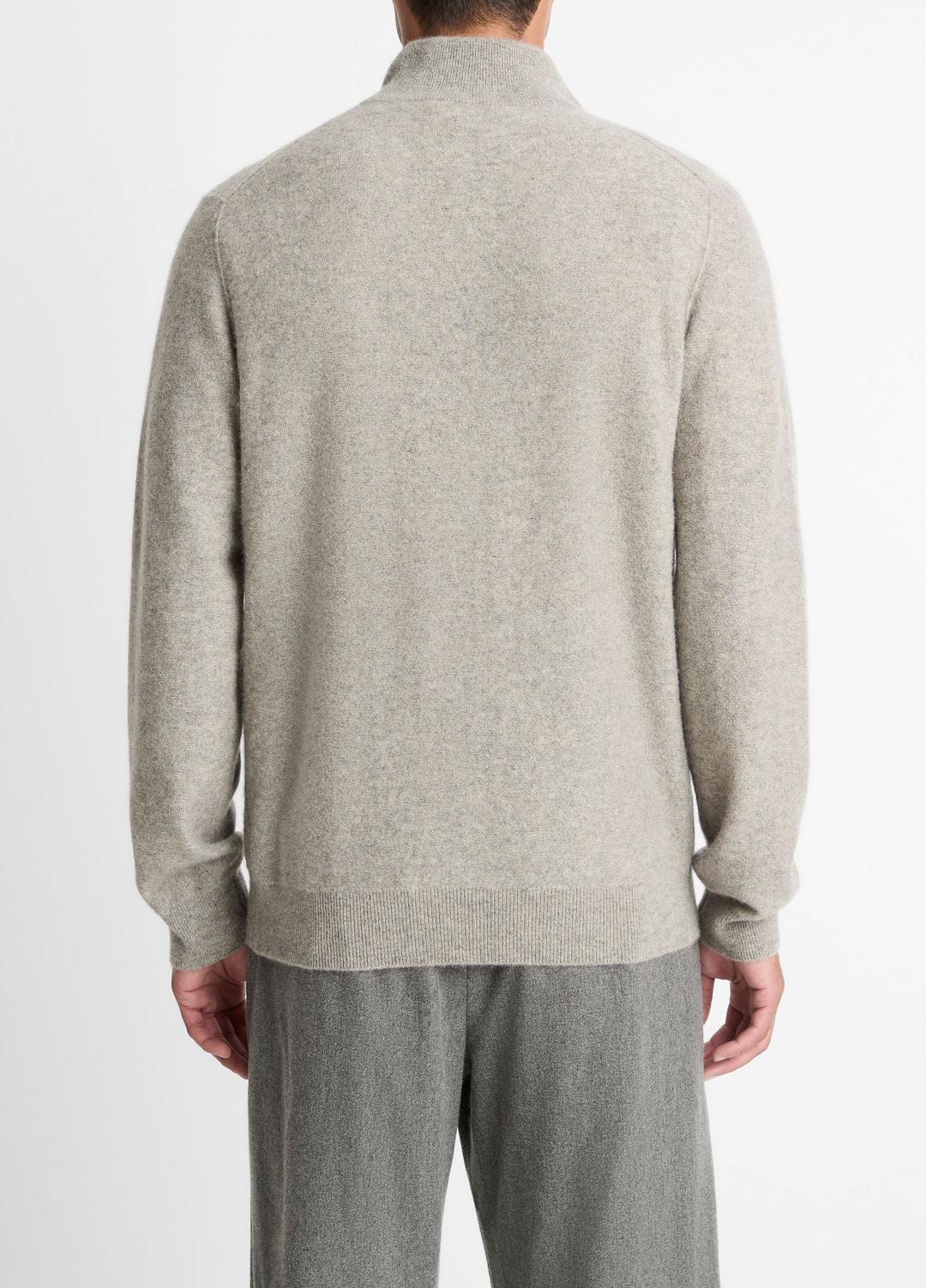 Plush Cashmere Quarter-Zip Sweater in Quarter Zip