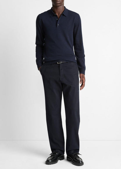 Wool Polo Sweater in Sweaters