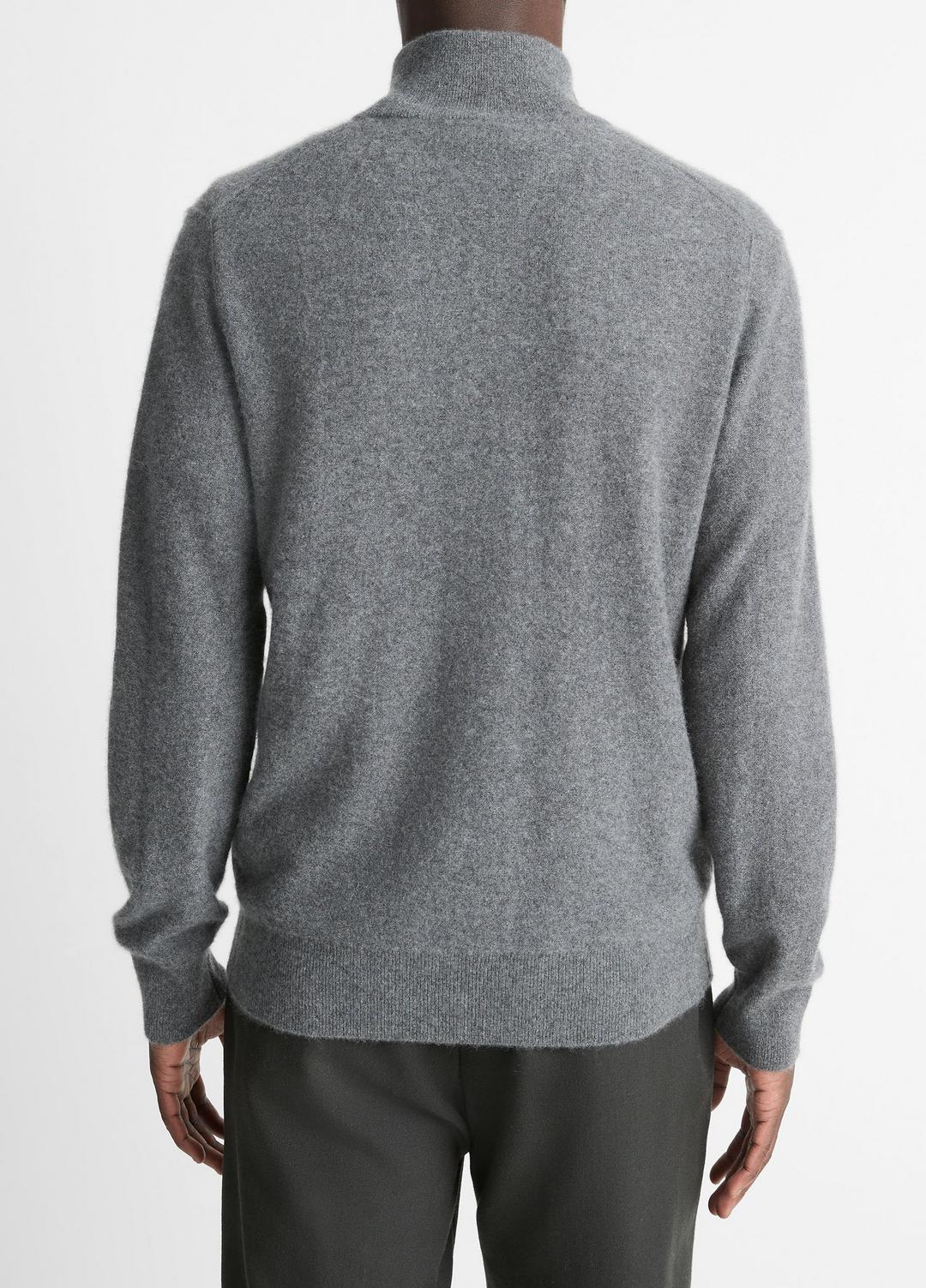 Plush Cashmere Quarter-Zip Sweater in Quarter Zip
