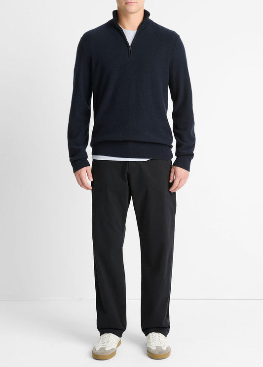 Plush Cashmere Quarter-Zip Sweater in Quarter Zip
