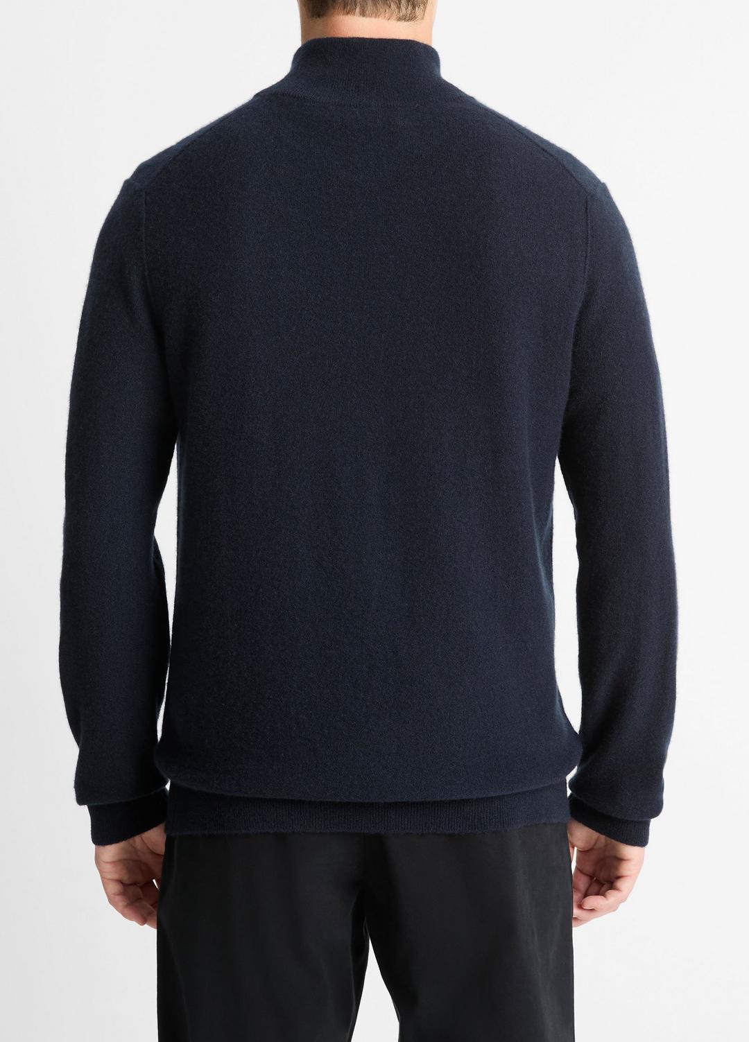 Plush Cashmere Quarter-Zip Sweater in Quarter Zip