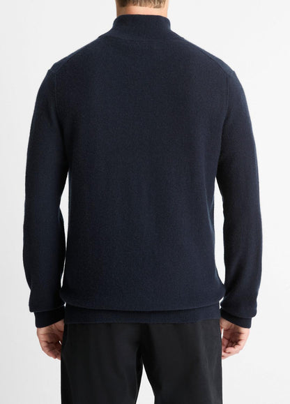 Plush Cashmere Quarter-Zip Sweater in Quarter Zip