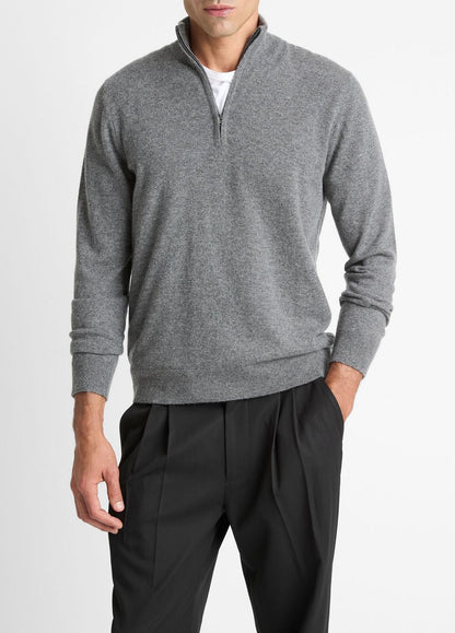 Cashmere Quarter-Zip Sweater in Quarter Zip
