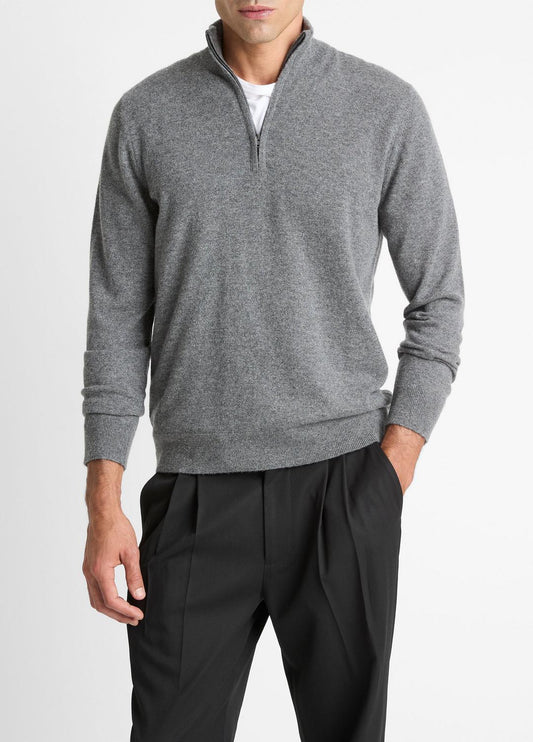 Cashmere Quarter-Zip Sweater in Quarter Zip