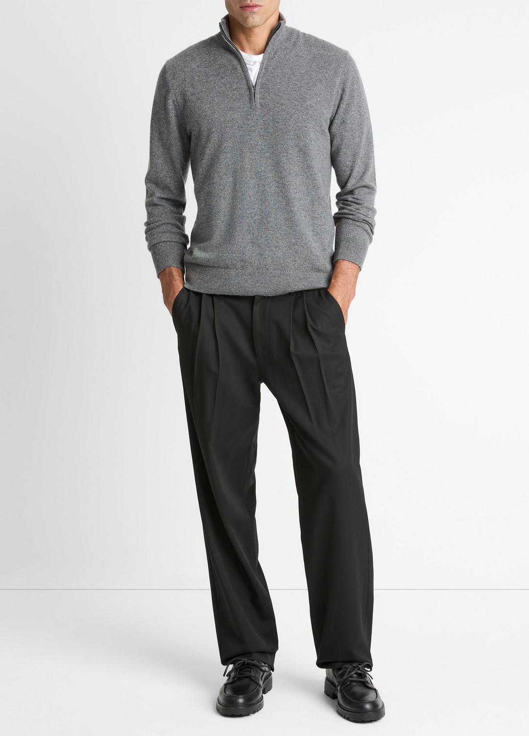 Cashmere Quarter-Zip Sweater in Quarter Zip