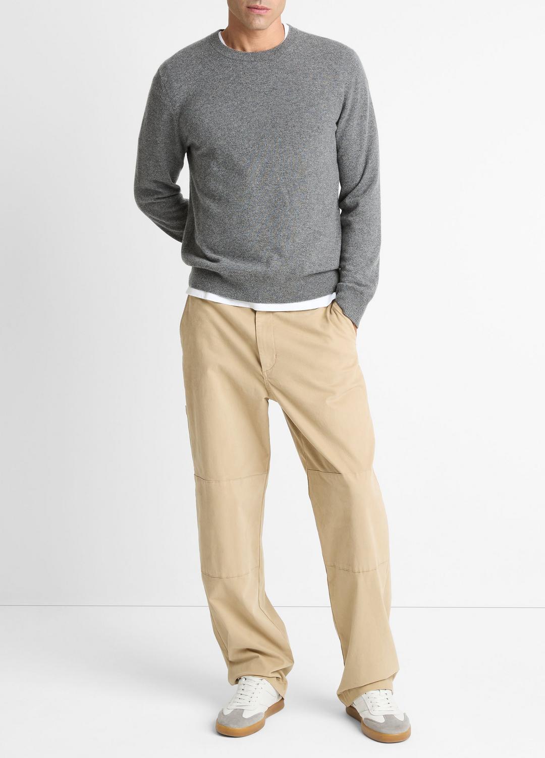 Cashmere Crew Neck Sweater in Crew Neck