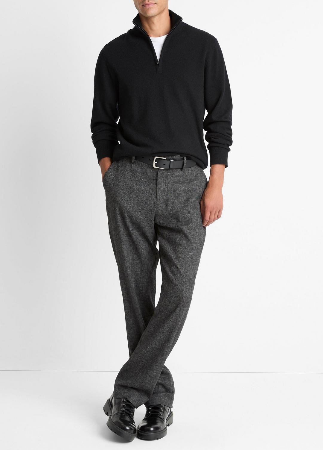 Cashmere Quarter-Zip Sweater in Quarter Zip