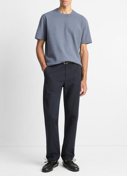 Milano Short-Sleeve Crew Neck Sweater in Crew Neck
