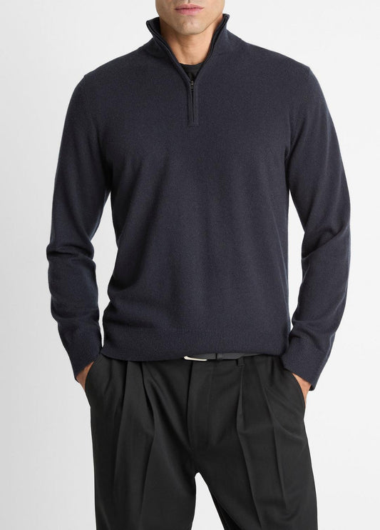 Cashmere Quarter-Zip Sweater in Quarter Zip