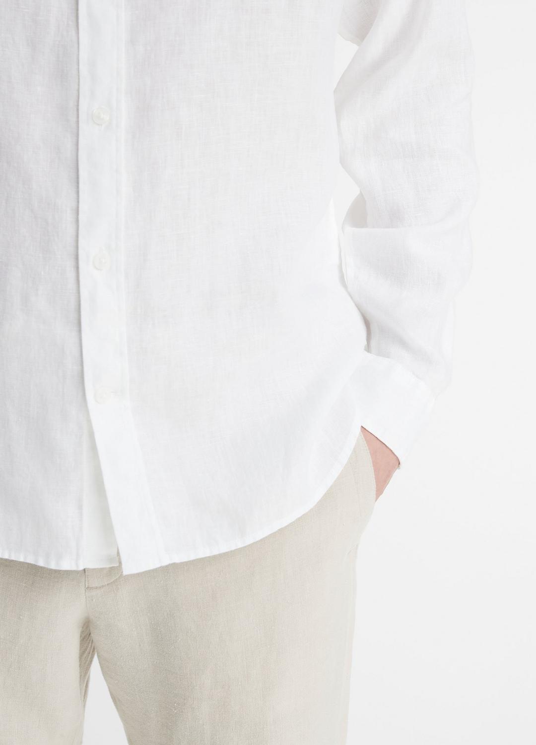 Linen Long-Sleeve Shirt in Long Sleeve