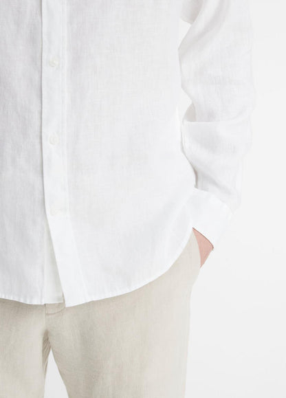 Linen Long-Sleeve Shirt in Long Sleeve