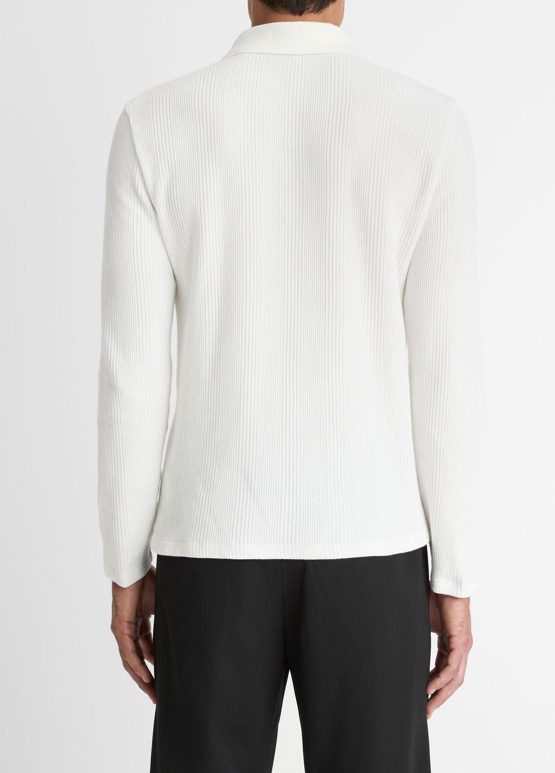 Variegated Cotton Polo Shirt in Henleys & Polos