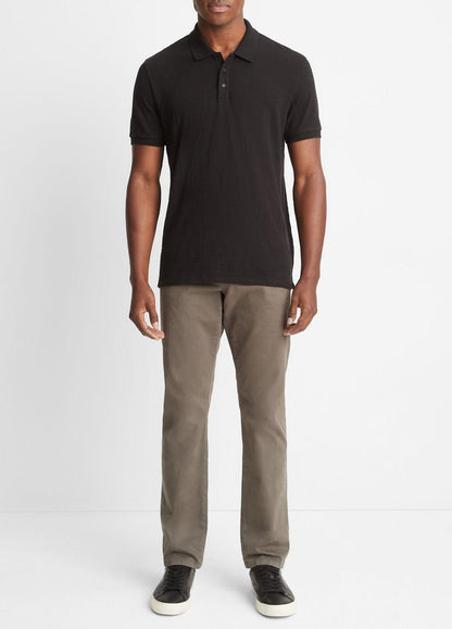Classic Slub Polo Shirt in Henleys & Polos