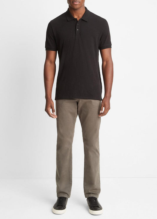 Classic Slub Polo Shirt in Henleys & Polos