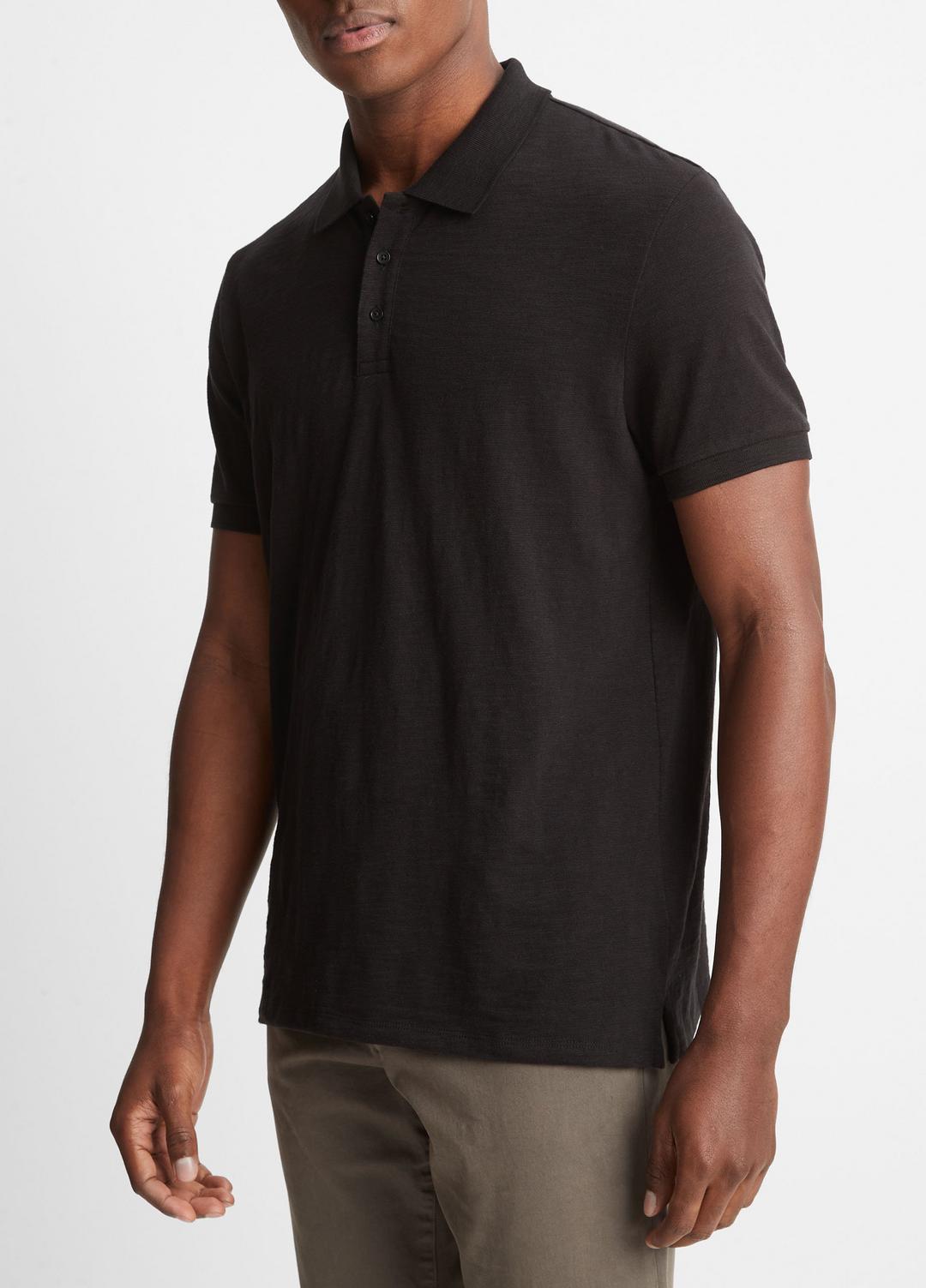 Classic Slub Polo Shirt in Henleys & Polos
