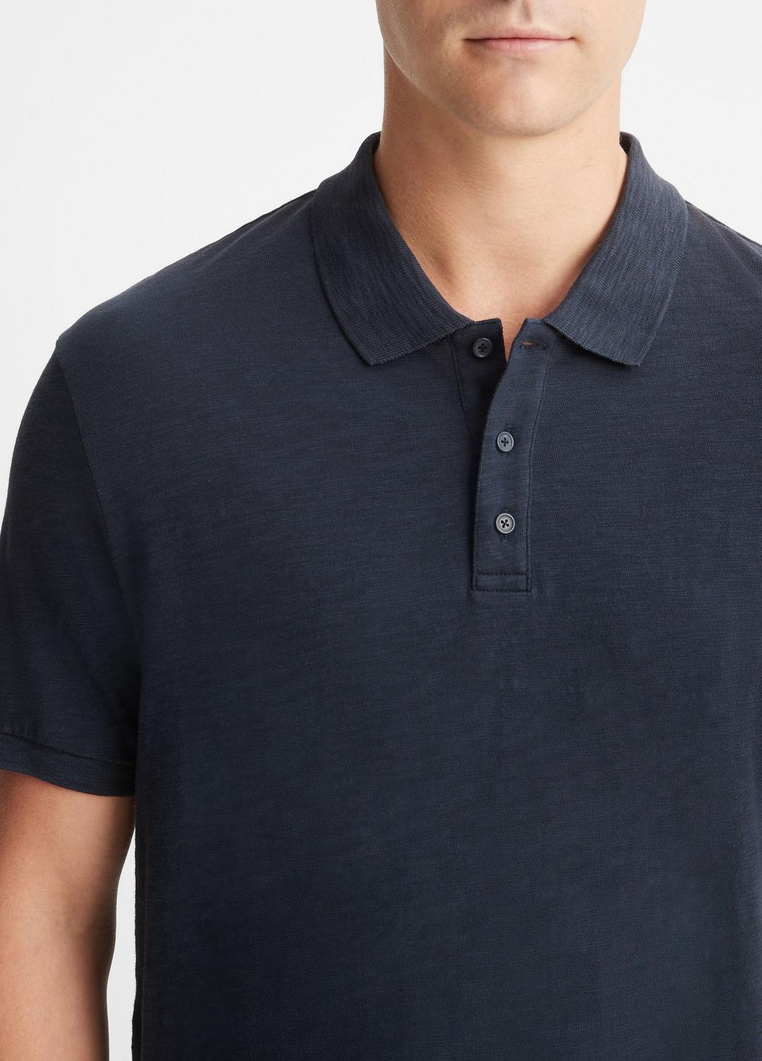 Classic Slub Polo Shirt in Henleys & Polos