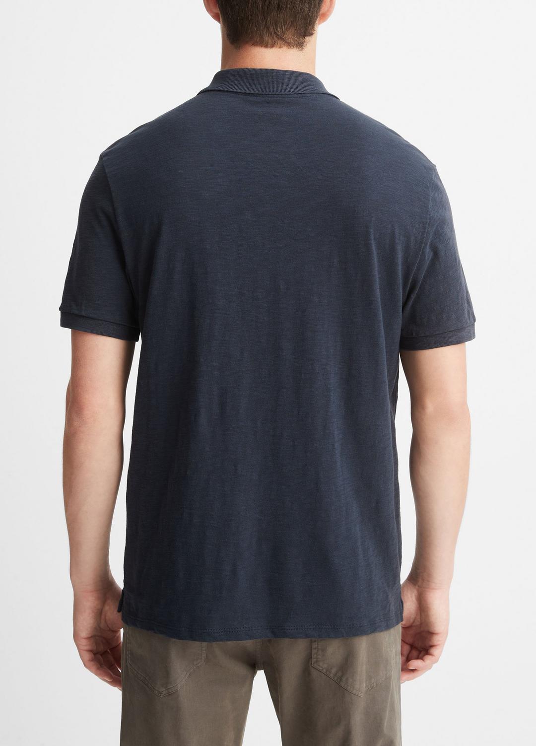 Classic Slub Polo Shirt in Henleys & Polos